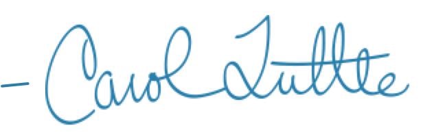 Carol's Signature