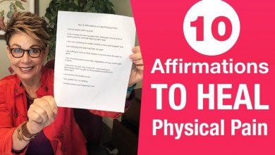 10 affirmations to help relieve and heal physical pain