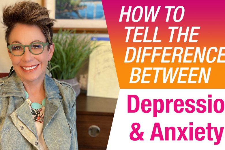 What is the difference between depression and anxiety?