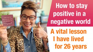 How To Stay Positive In A Negative World