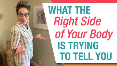 What the right side of the body is trying to tell you